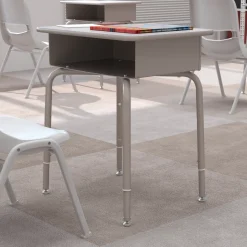 Billie Student Desk with Open Book Box