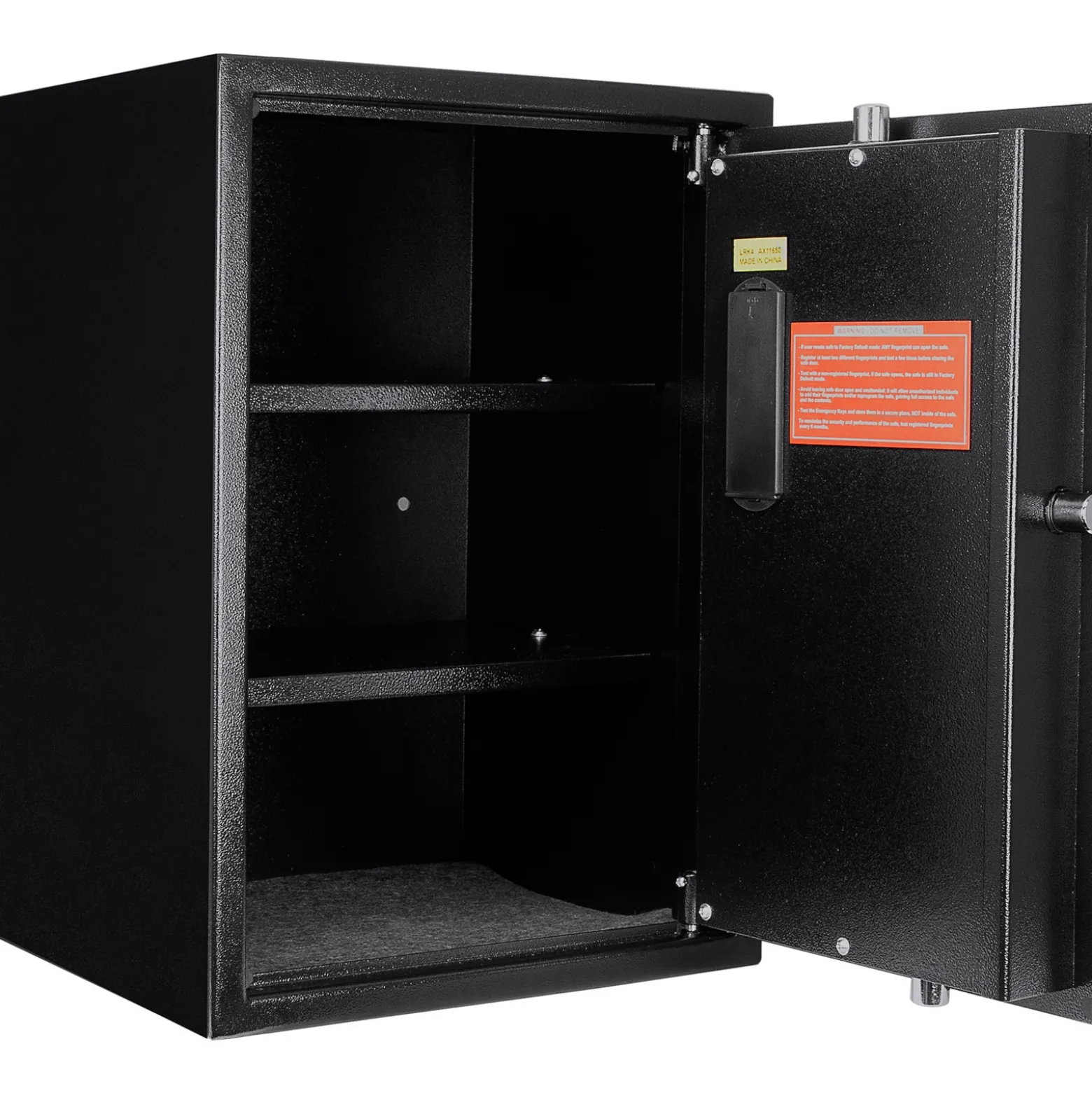 Biometric Fingerprint Security Safe - 1.45 Cu.Ft