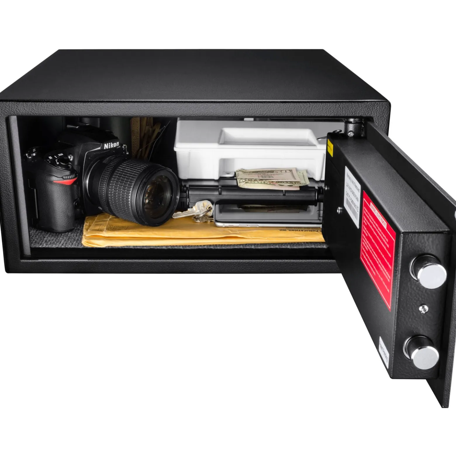 Biometric Fingerprint Security Safe - 0.79 Cu.Ft