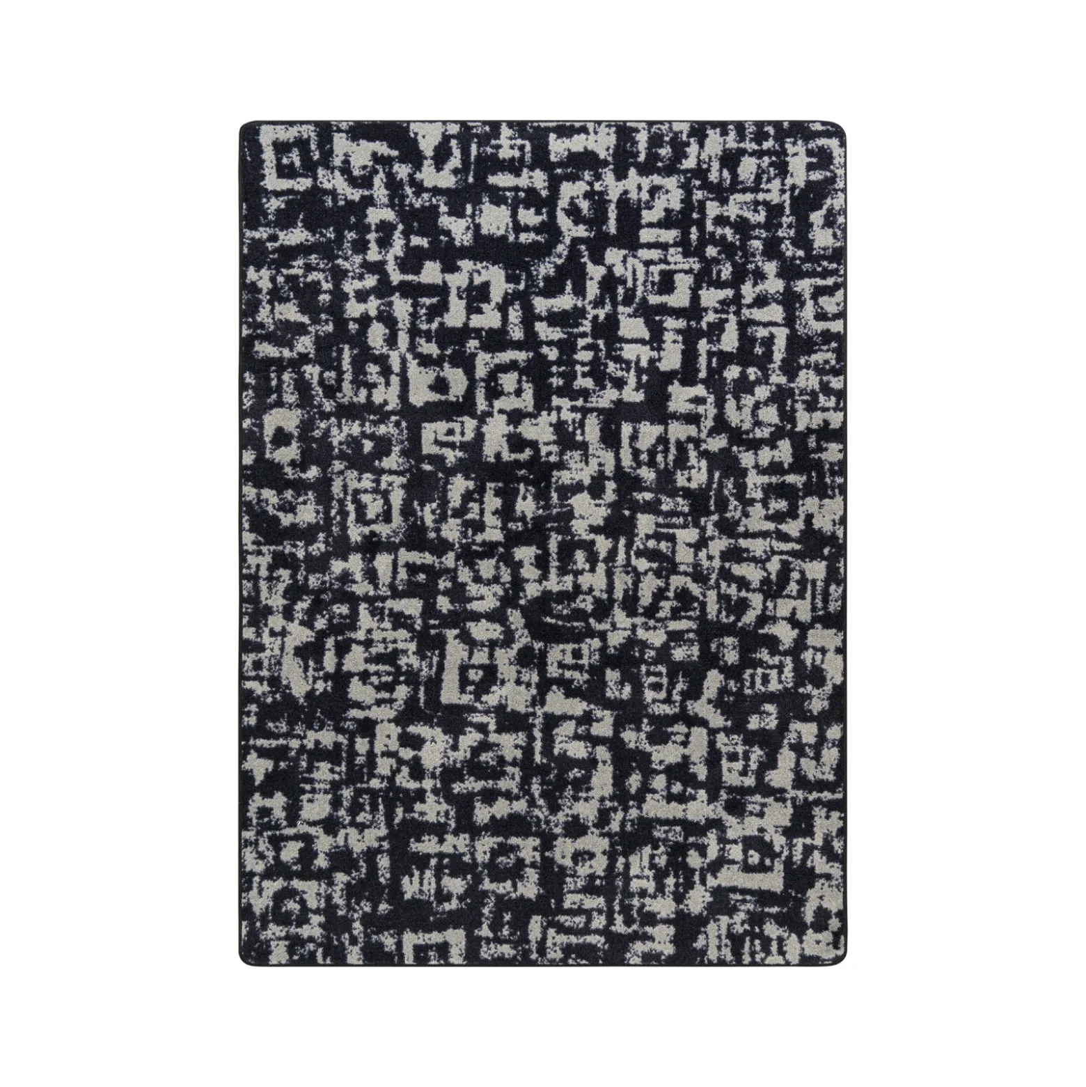 Block Print 5'4" x 7'8" Area Rug