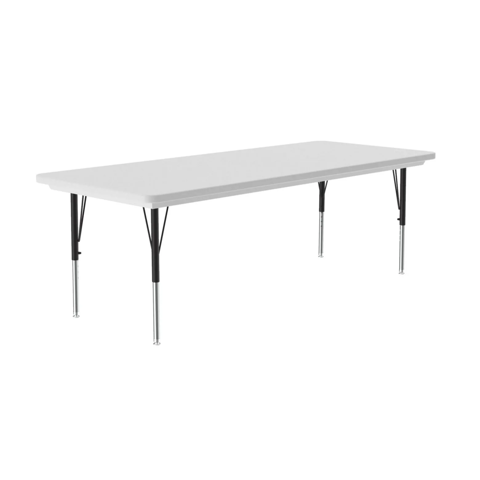Blow Molded Plastic Adjustable Activity Table 30" wide x 60" long
