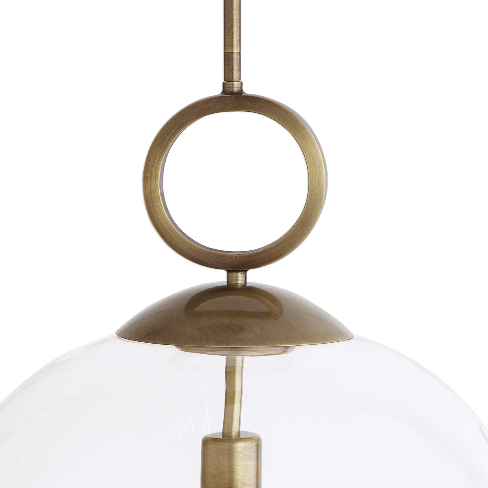 Blown Glass Pendant Light
