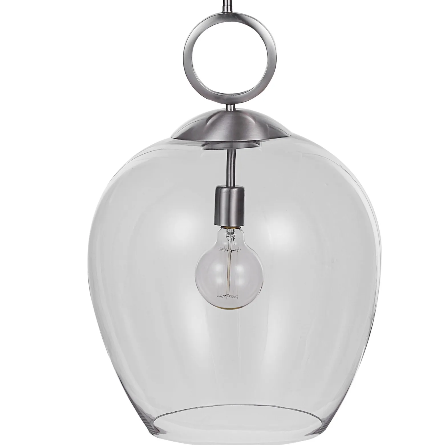 Blown Glass Pendant Light