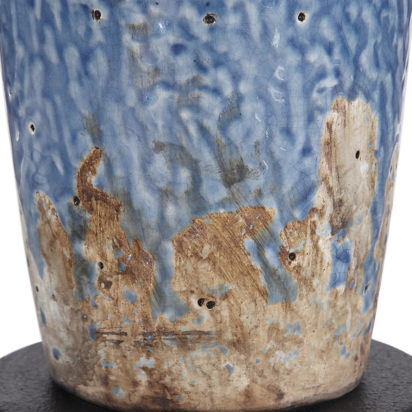 Blue Ceramic Table Lamp