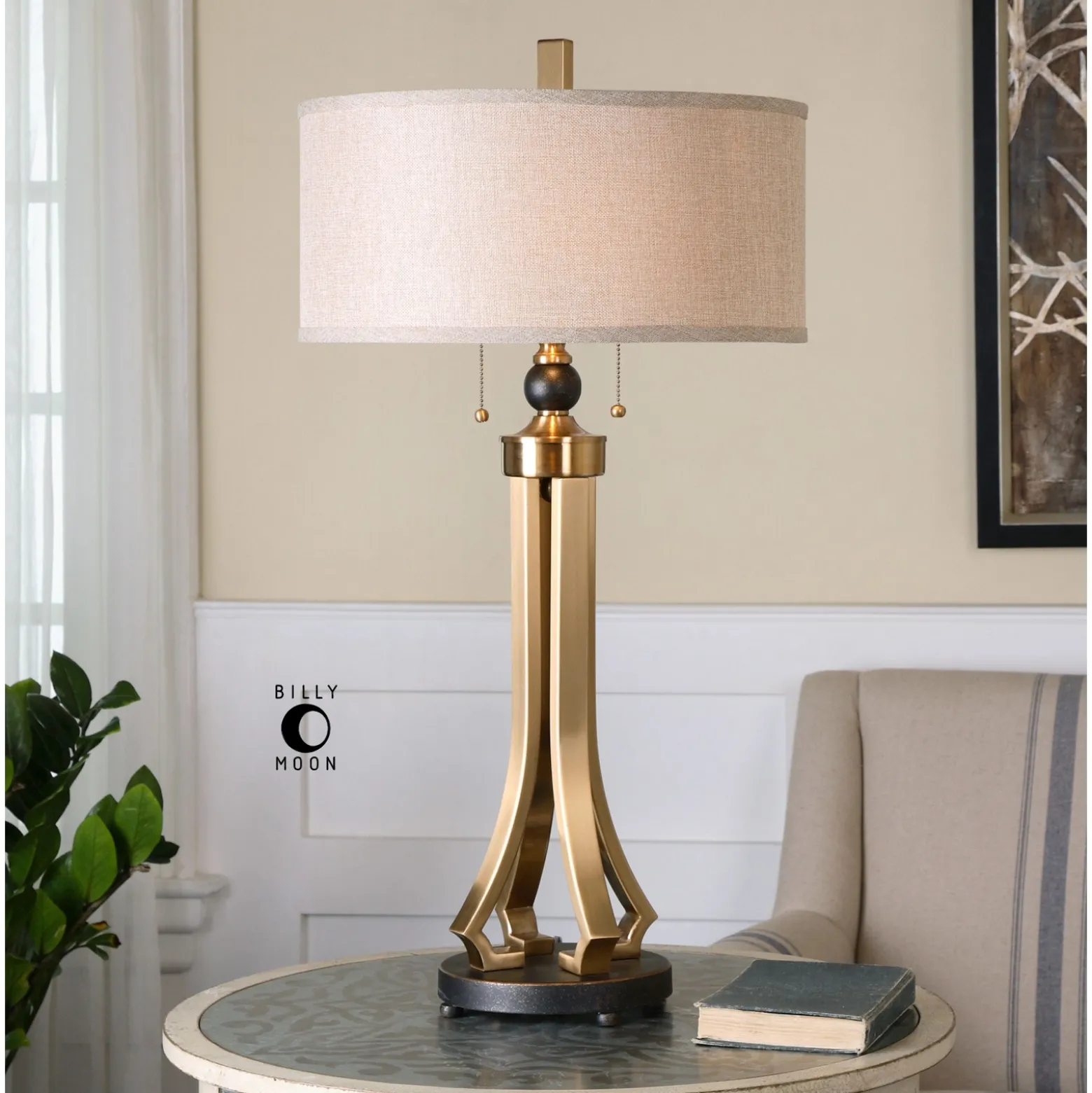 Brass Table Lamp