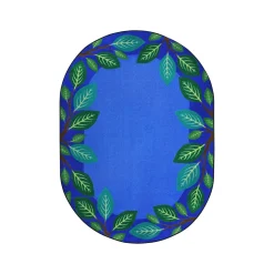 Breezy Branches 5'4" x 7'8" Oval Area Rug