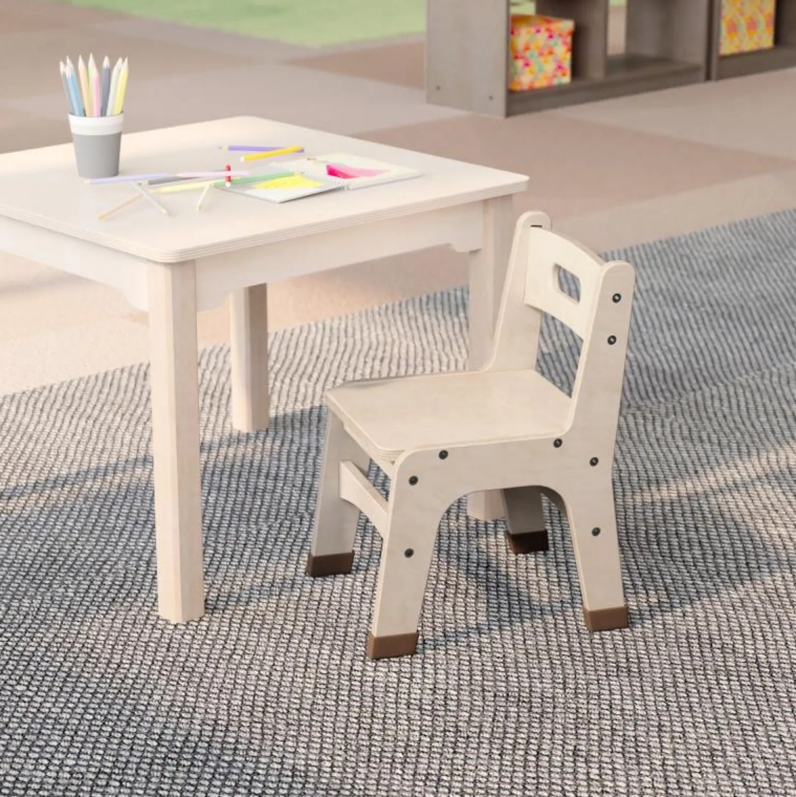 Bright Beginnings 10" Classroom Chair - Set of 2