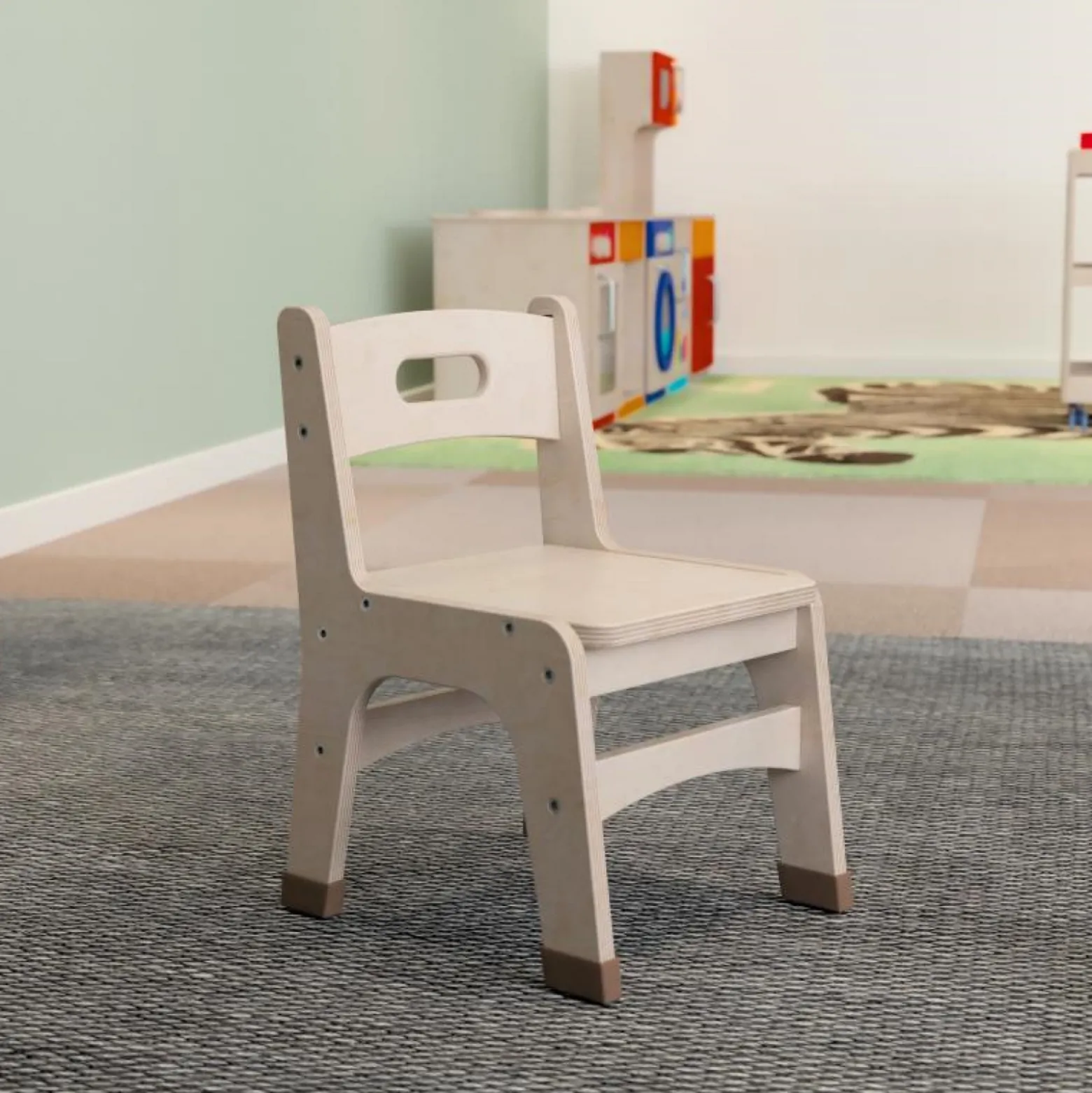 Bright Beginnings 10" Classroom Chair - Set of 2