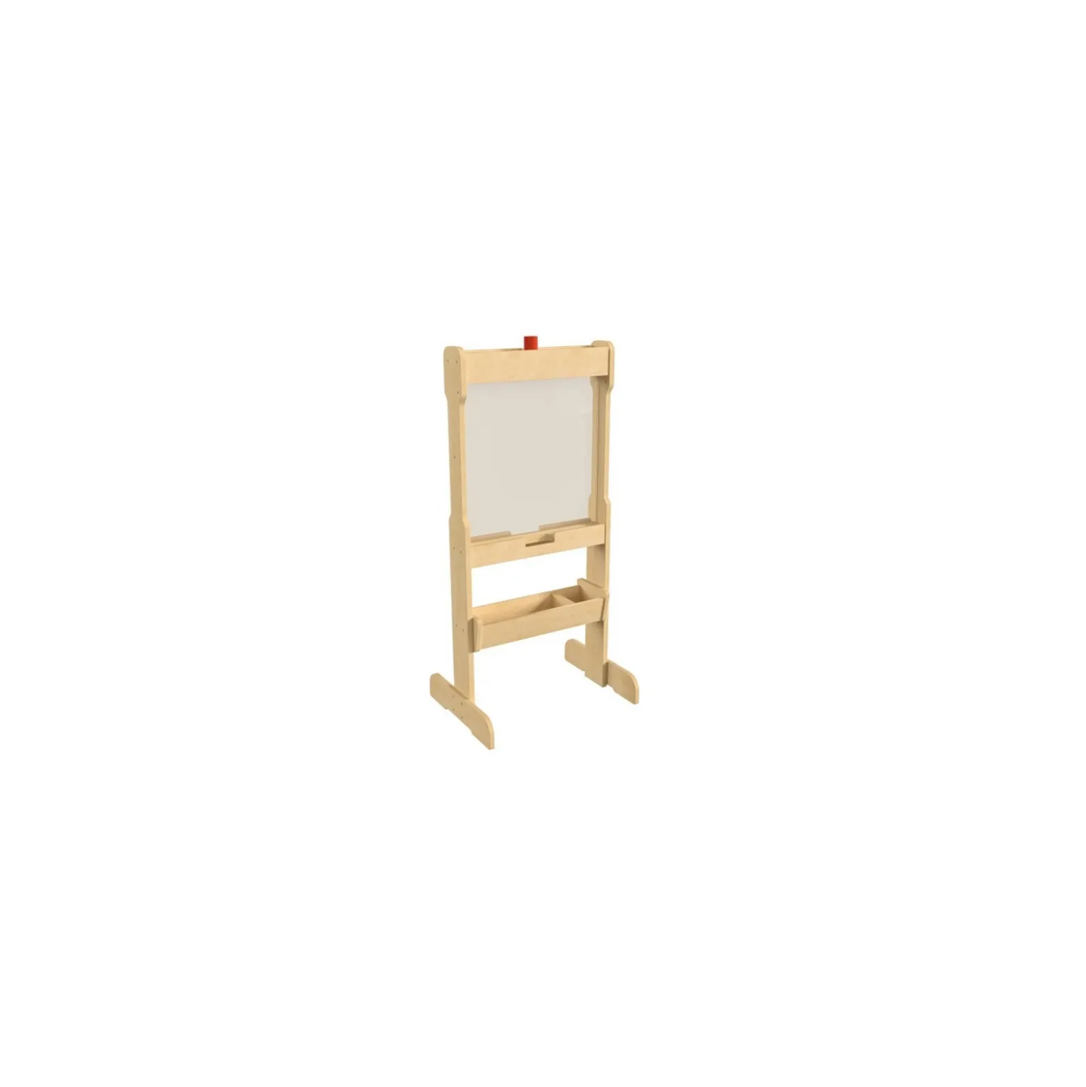 Bright Beginnings Double Sided Wooden Free-Standing STEAM Easel