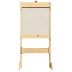 Bright Beginnings Double Sided Wooden Free-Standing STEAM Easel