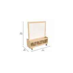 Bright Beginnings Mobile Dual Sided Art Station