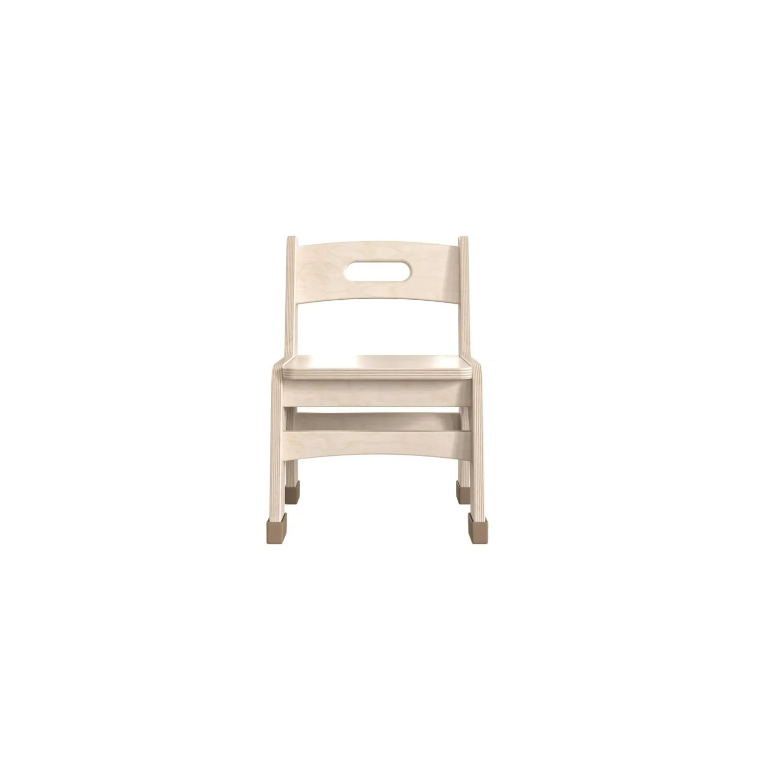 Bright Beginnings Set of 2 Wooden Classroom Chair 9H