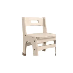 Bright Beginnings Set of 2 Wooden Classroom Chair 9H
