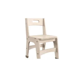 Bright Beginnings Set of 2 Wooden Classroom Chairs 11.5H