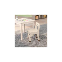 Bright Beginnings Set of 2 Wooden Classroom Chairs 11.5H