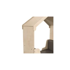 Bright Beginnings Wooden Quiet Corner Padded Reading Nook