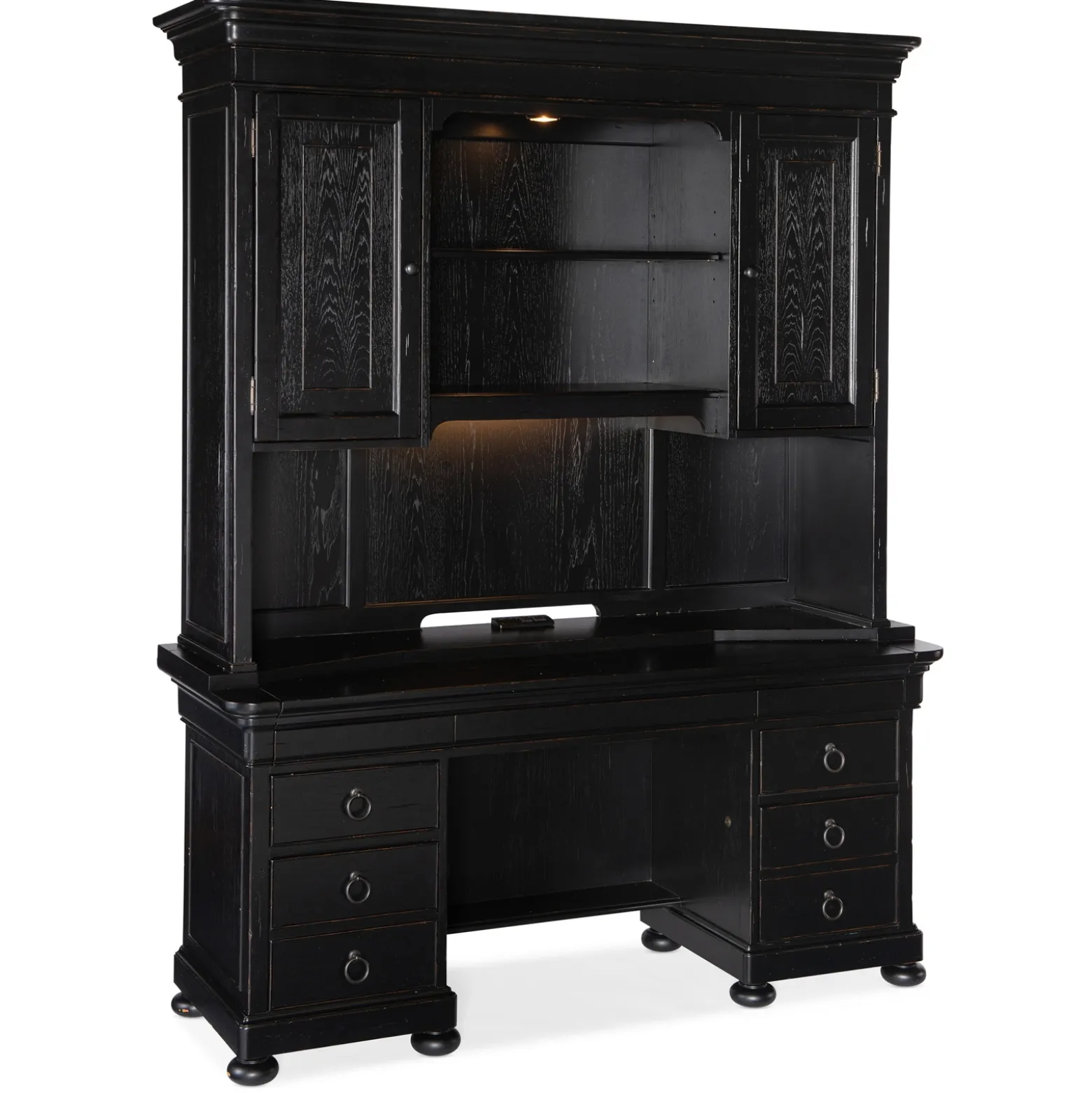 Bristowe Computer Credenza - 66"W x 22"D
