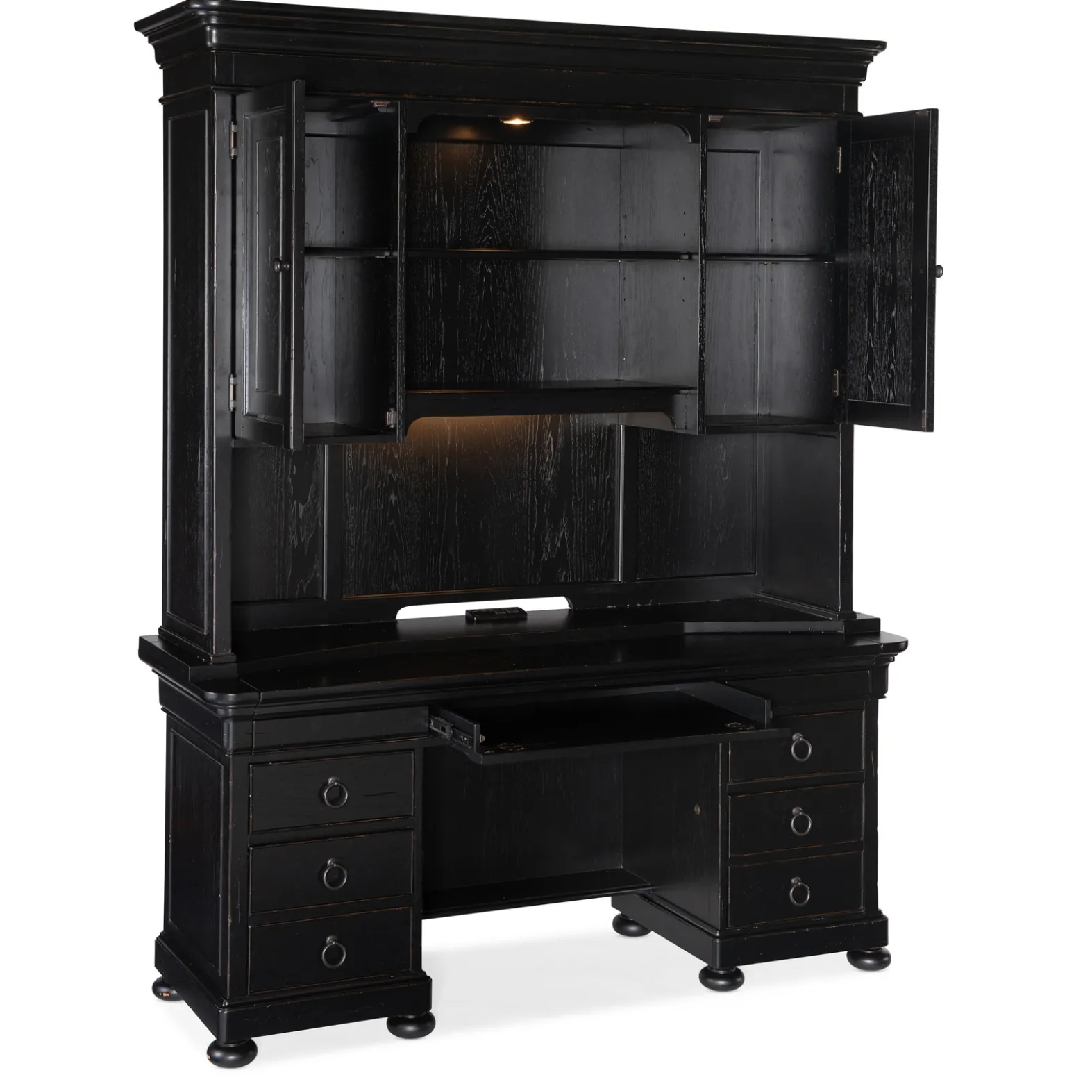 Bristowe Computer Credenza - 66"W x 22"D