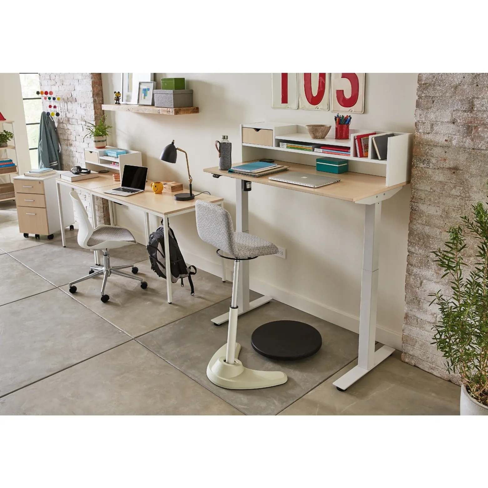 Brite Desktop Hutch for 48"W Desks