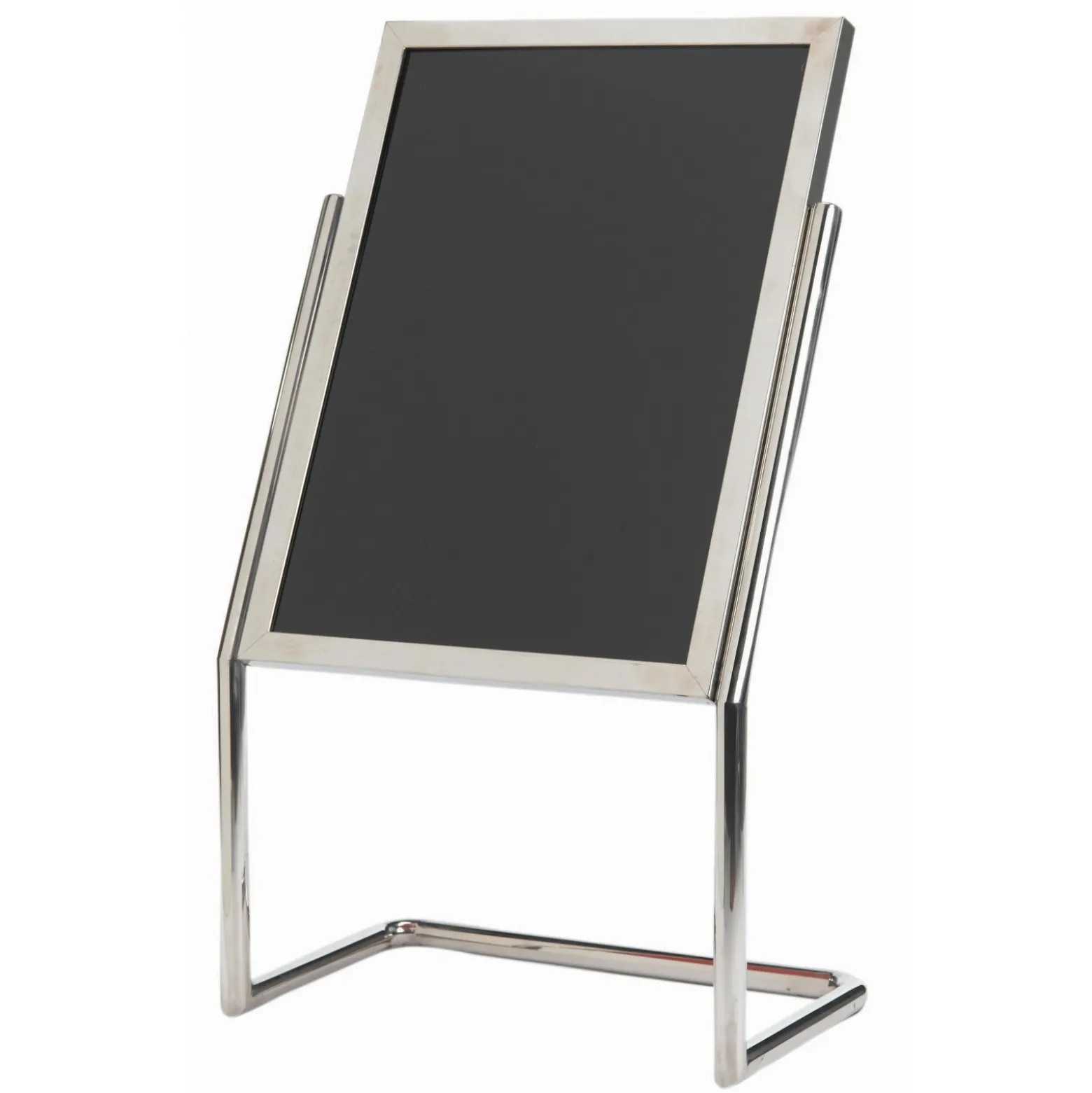 Broadcasters Neon Markerboard Menu/Poster - Chrome Frame