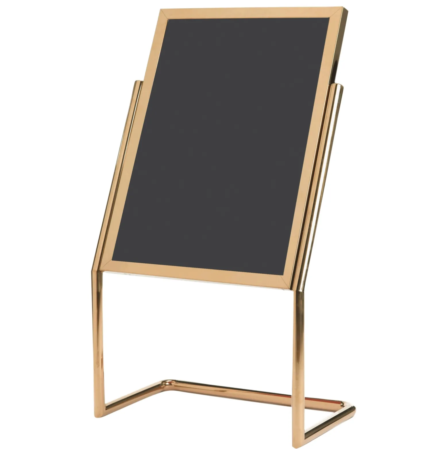Broadcasters Neon Markerboard Menu/Poster - Brass Frame