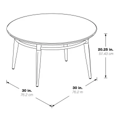 Brooklyn Round Coffee Table