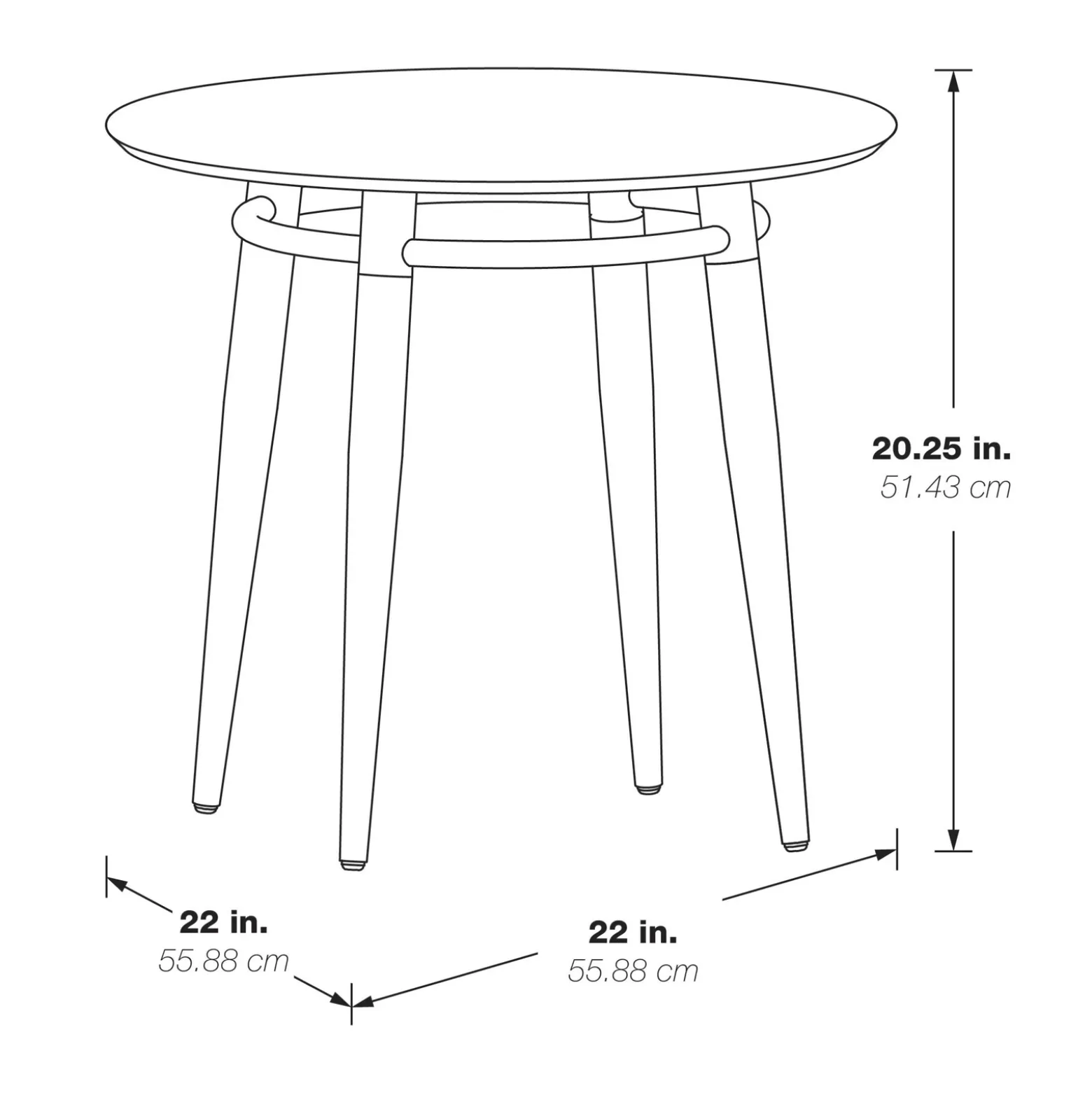 Brooklyn Round End Table