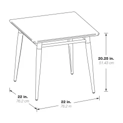 Brooklyn Square End Table