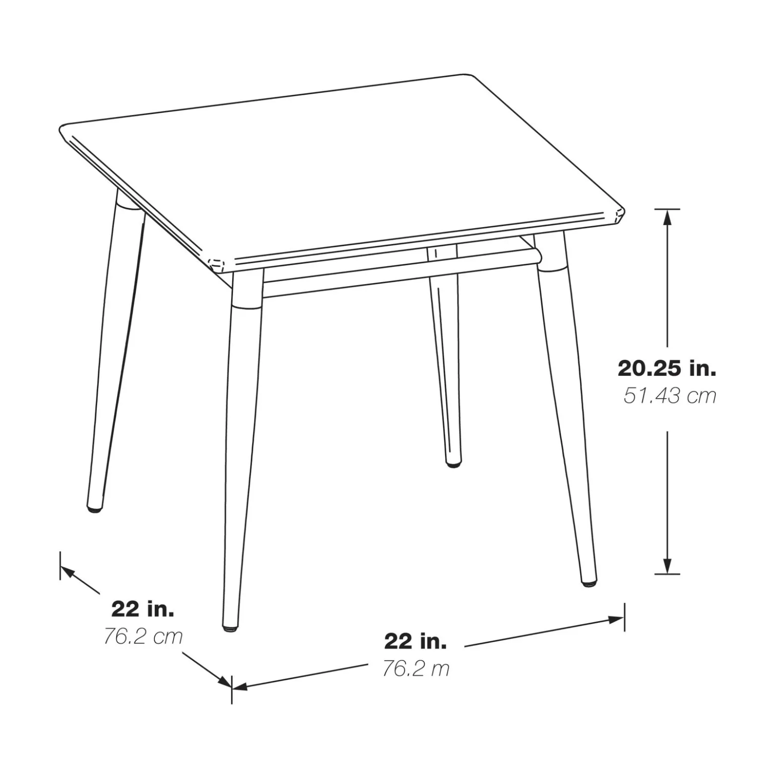 Brooklyn Square End Table