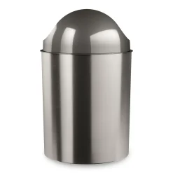 Brushed Trash Can