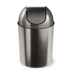 Brushed Trash Can