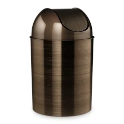 Brushed Trash Can