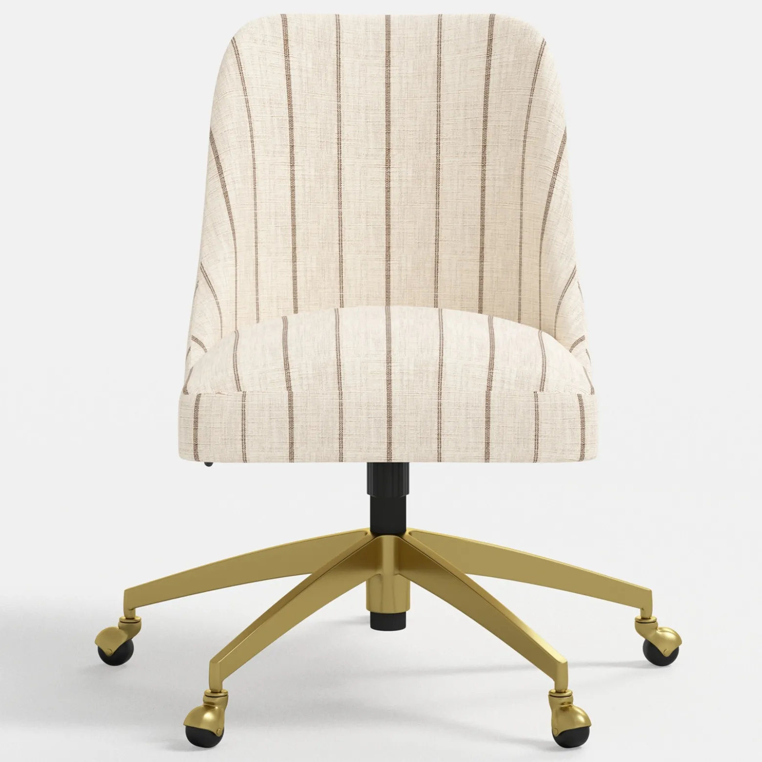 Brynn Office Chair with Gold Frame