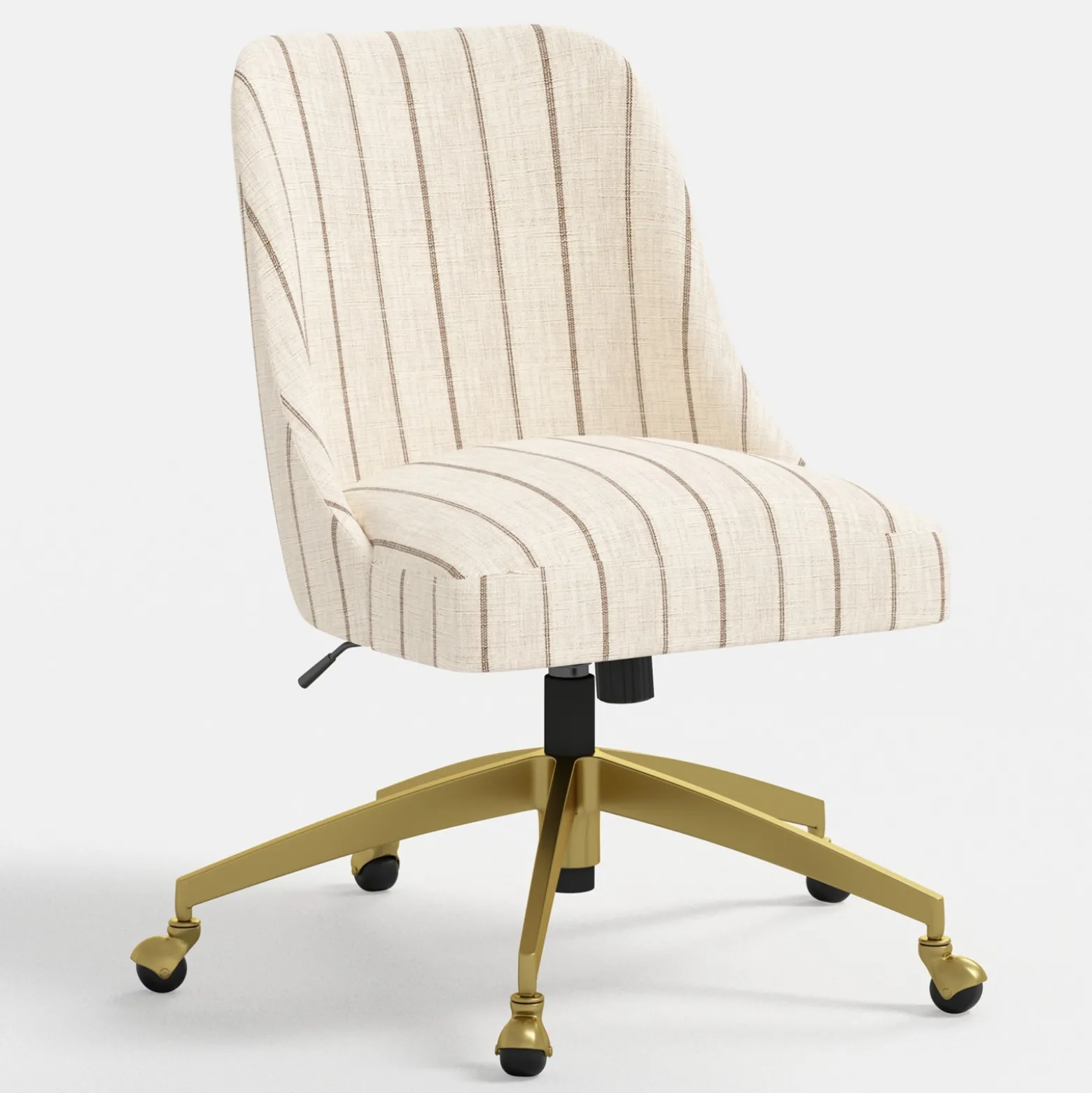 Brynn Office Chair with Gold Frame