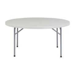 BT Series Heavy Duty Round Folding Table 60"