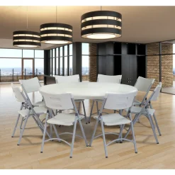 BT Series Heavy Duty Round Folding Table 60"