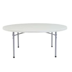 BTR Series BT Series Heavy Duty Round Folding Table - 71"W x 71"D