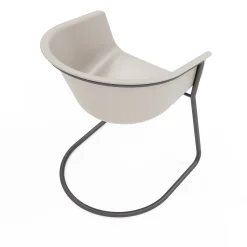 Bucket Seat Cantilever Guest Chair