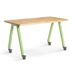 Butcher Block Studio Table - 40"H