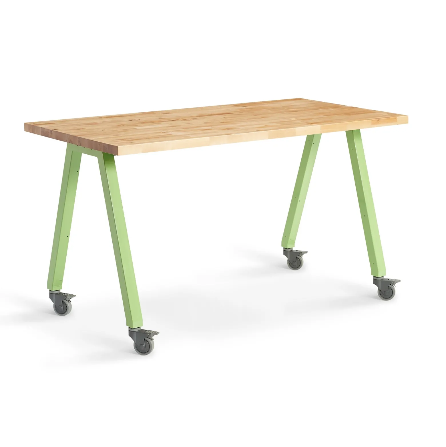 Butcher Block Studio Table - 40"H