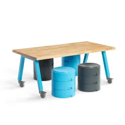 Butcher Block Studio Table - 29"H