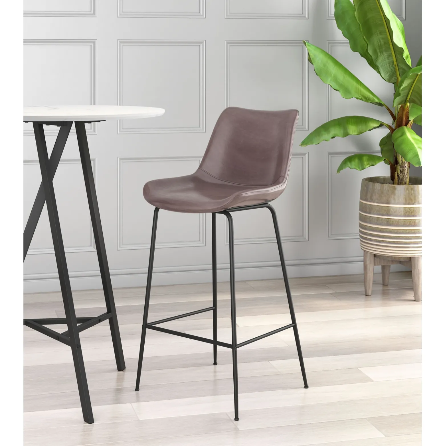 Byron Upholstered Barstool