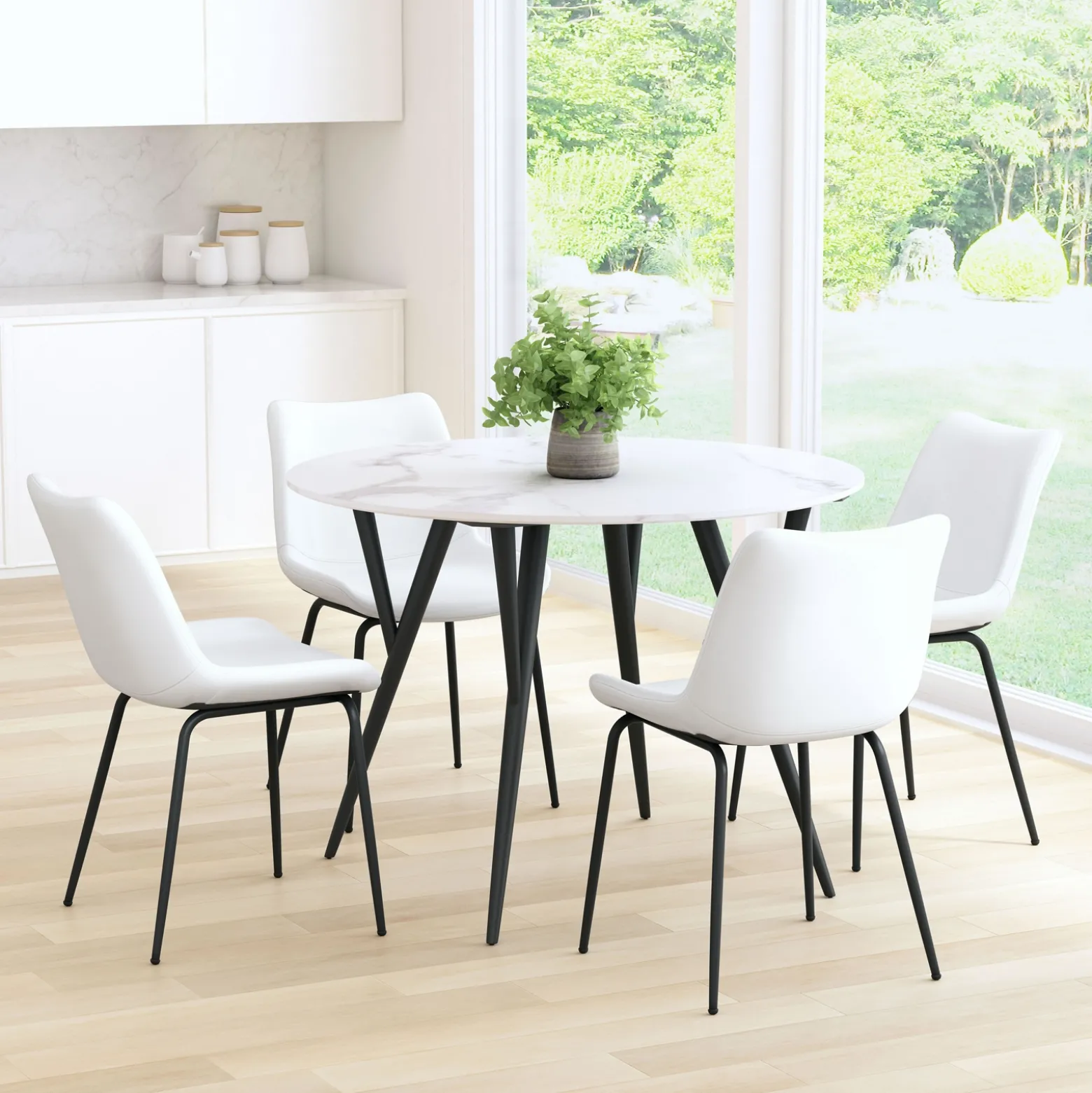 Byron Upholstered Dining Chair - Set of Two