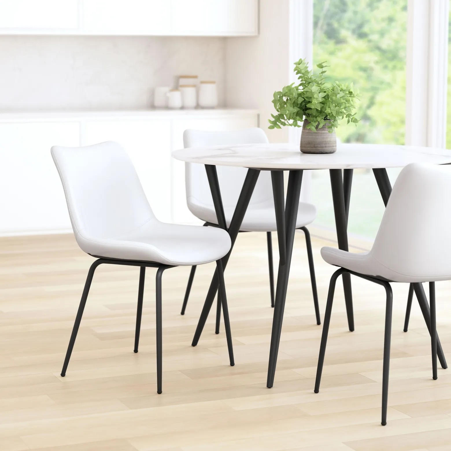 Byron Upholstered Dining Chair - Set of Two