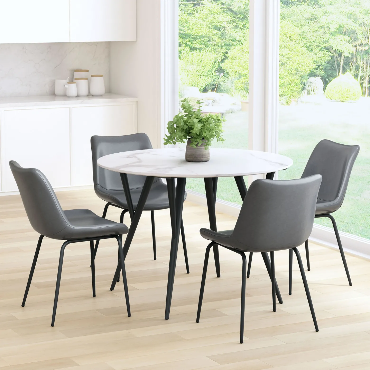 Byron Upholstered Dining Chair - Set of Two