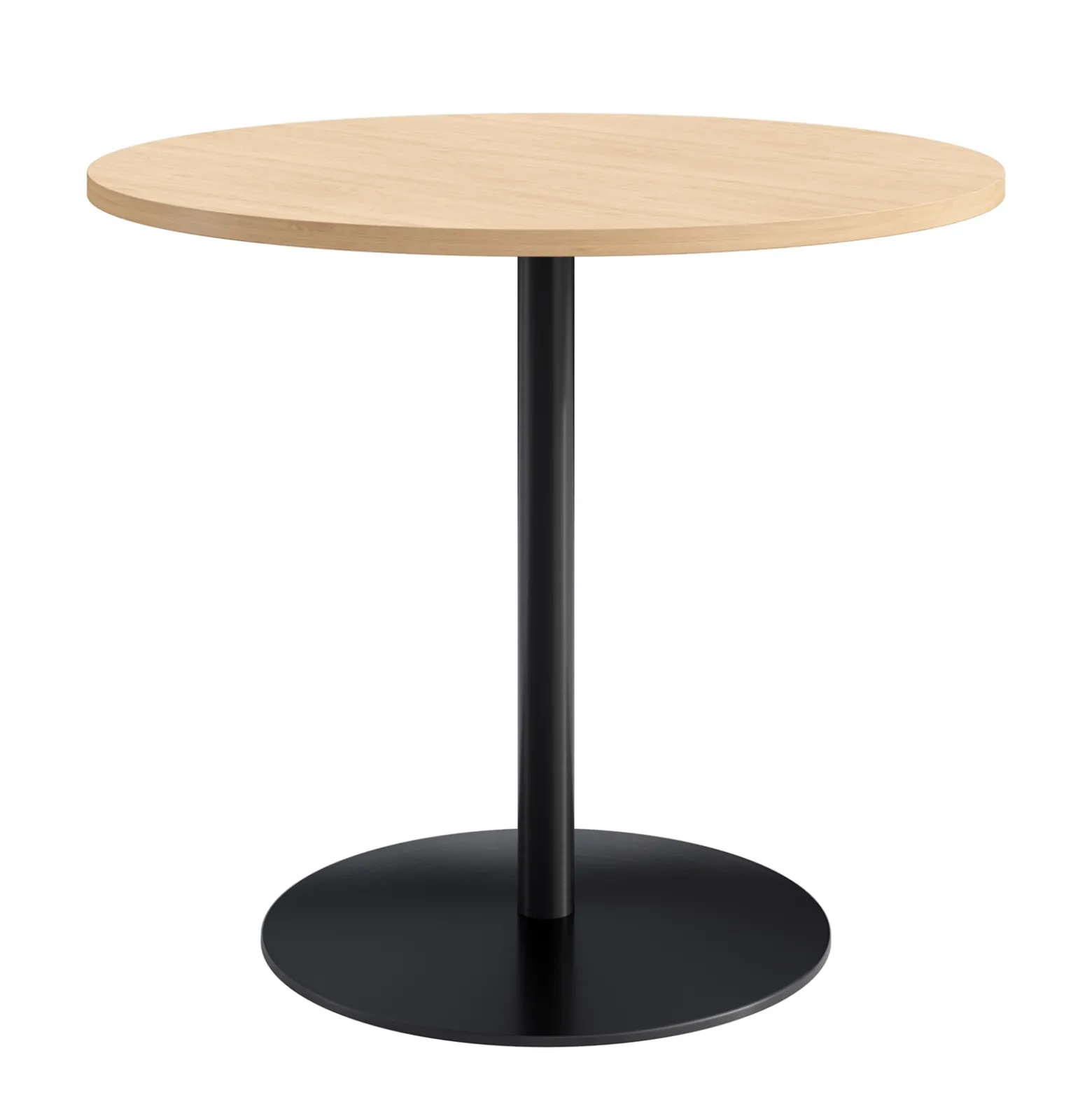 Café au lait Bar Height Round Table with Pedestal Base - 48"W