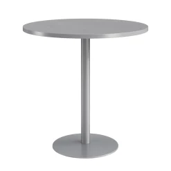Café au lait Bar Height Round Table with Pedestal Base - 48