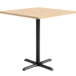 Café au lait Bar Height Square Table with X-Base - 42"W