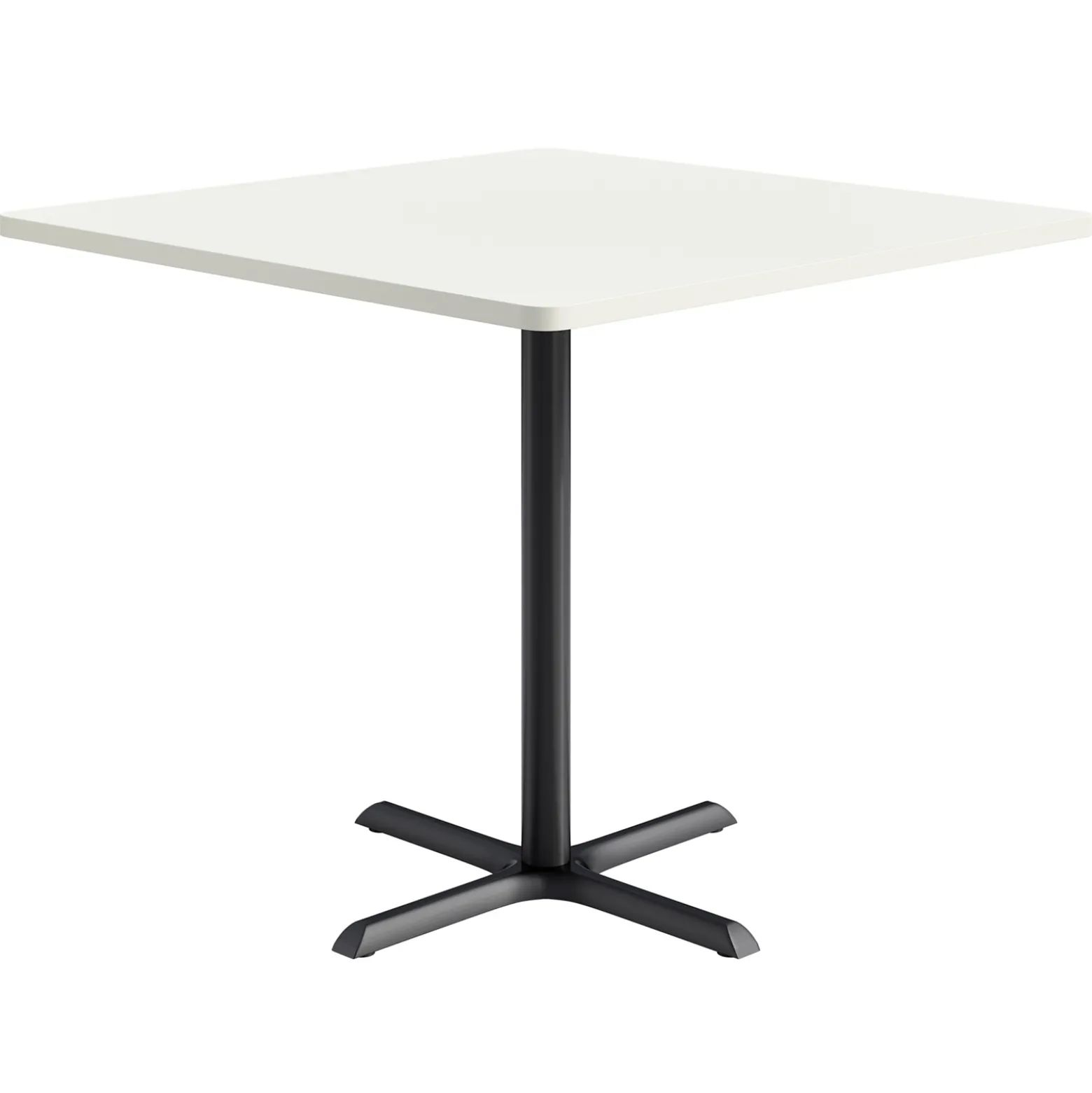 Café au lait Bar Height Square Table with X-Base - 48"W