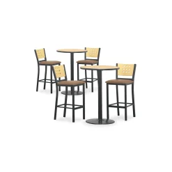 Cafe au Lait Oversized Stool - 30